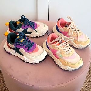 Two pairs of Zara sneakers. Size 9 (toddler) EU: 25